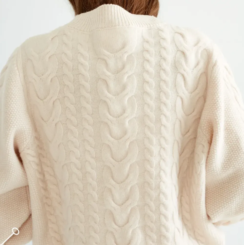 Outlet Cable Cardigan Ull Dam Loungewear