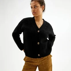 Sale Cardigan Merinoull Dam Loungewear