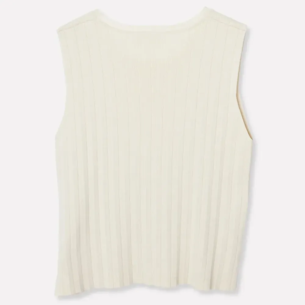 Discount Finstickad Armlos Topp Dam Loungewear