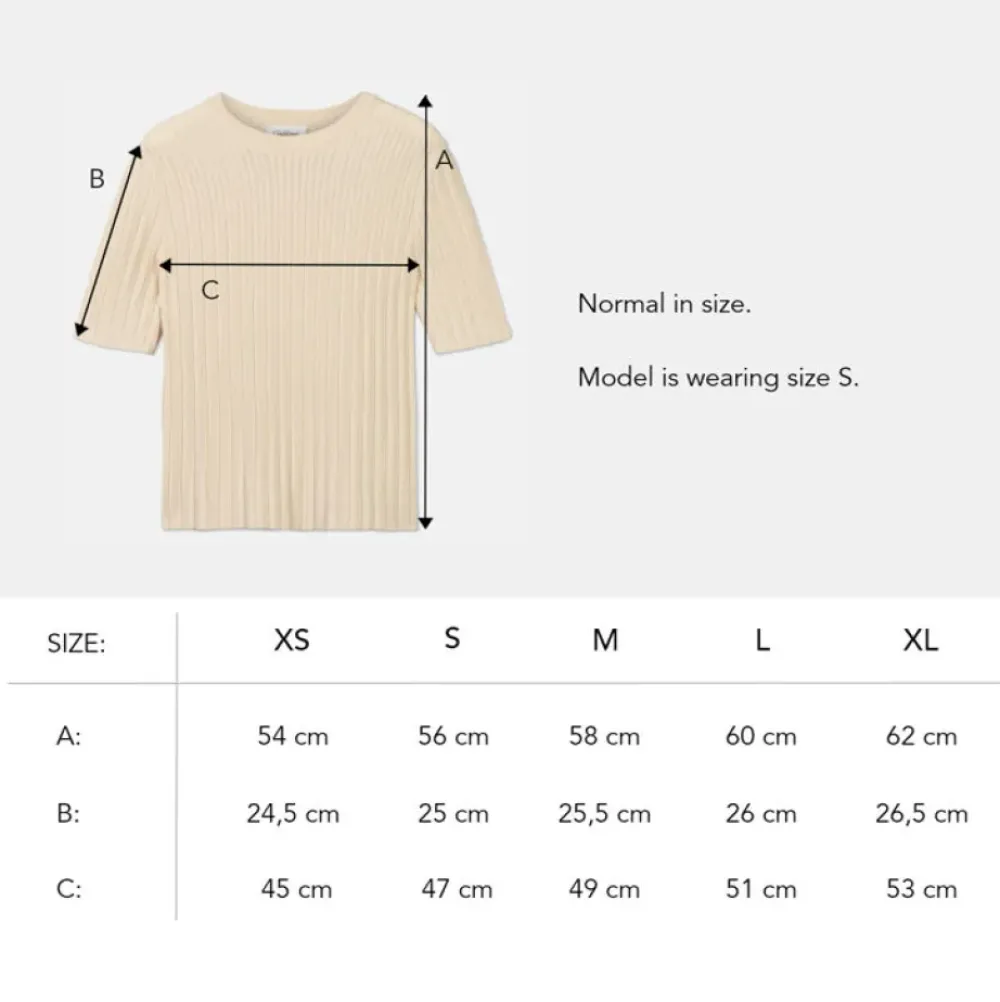 Outlet Finstickad T-Shirt Dam T-Shirt