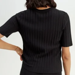 Sale Finstickad T-Shirt Dam Loungewear