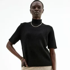 New Halvpolo Troja Ull Dam T-Shirt