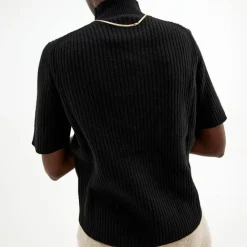 New Halvpolo Troja Ull Dam T-Shirt