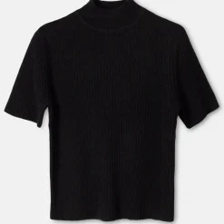 New Halvpolo Troja Ull Dam T-Shirt