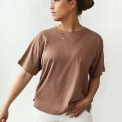 Online Oversized T-Shirt Ekologisk Bomull Och Hemp Dam T-Shirt