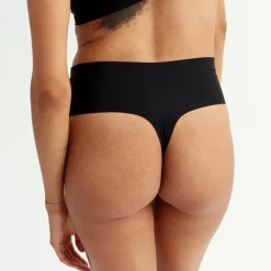 Hot Stringtrosor High Waist Invisible Mikrofiber Dam Trosor