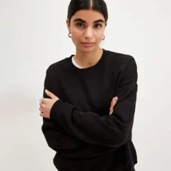 Troja Crewneck Ekologisk Bomull Dam Loungewear
