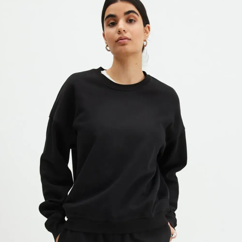 Troja Crewneck Ekologisk Bomull Dam Loungewear