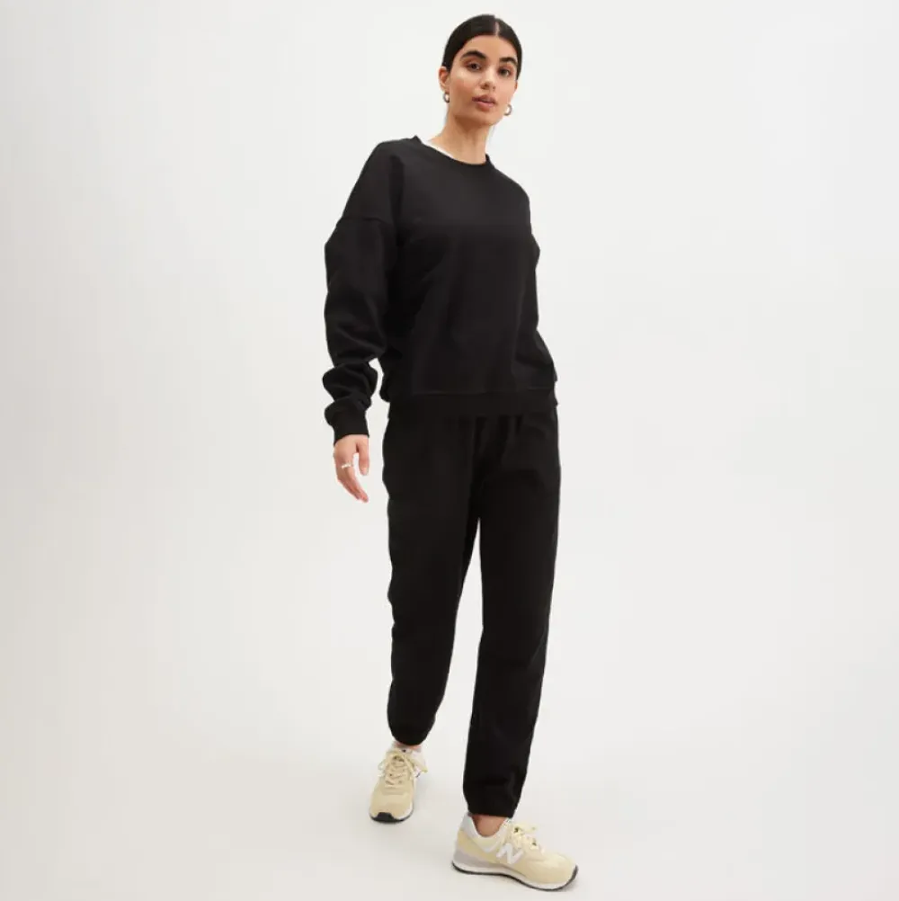 Troja Crewneck Ekologisk Bomull Dam Loungewear
