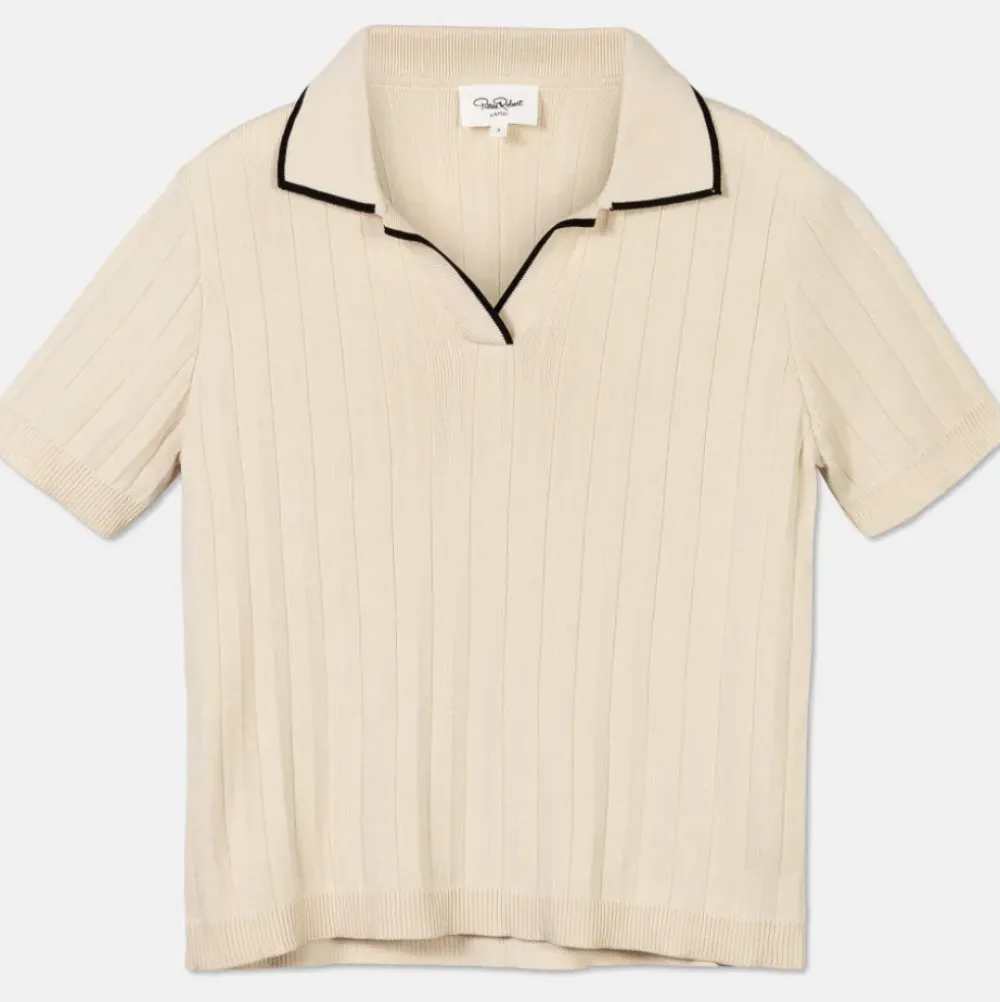 Discount T-Shirt Med Pikekrage Dam Loungewear