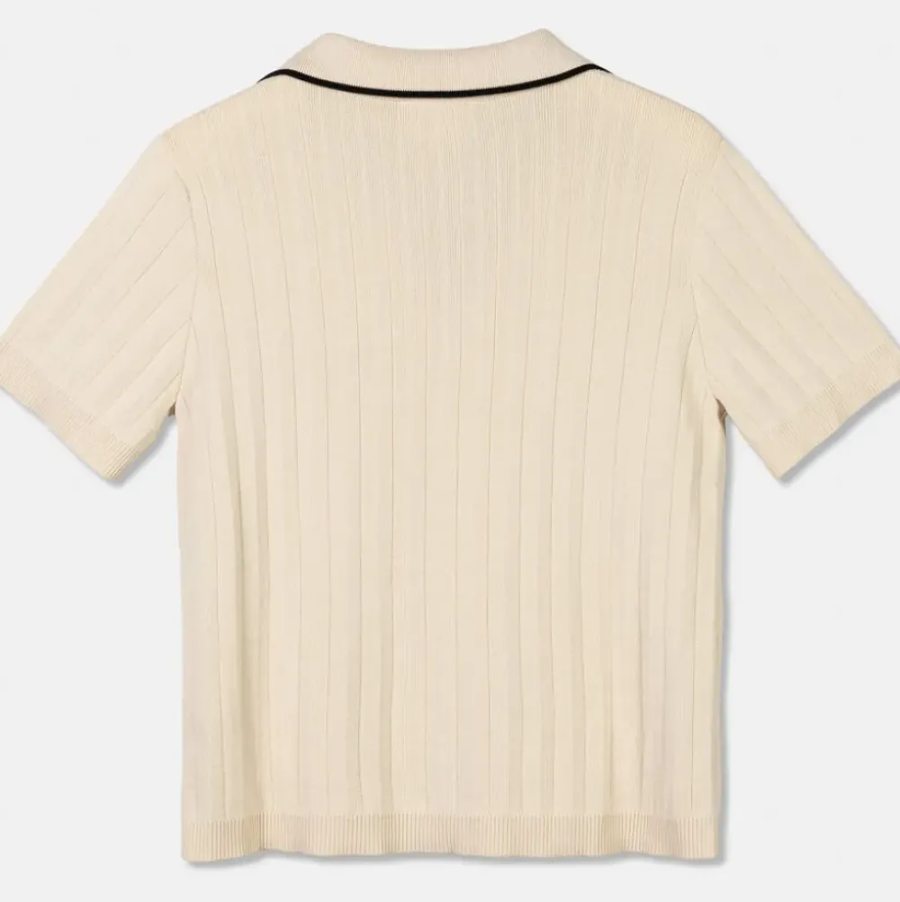 Discount T-Shirt Med Pikekrage Dam Loungewear