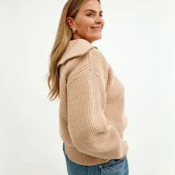New Turtleneck Zip Dam Troja