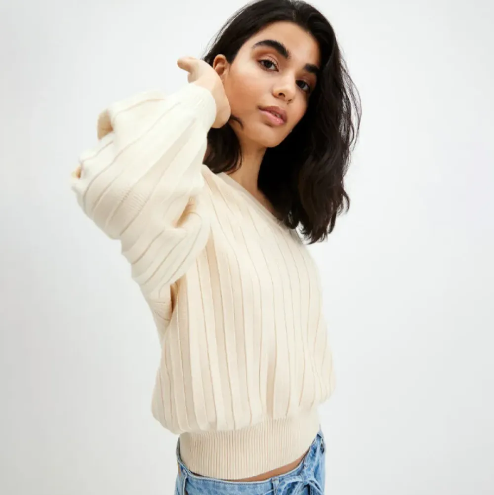 Online Vandbar Troja Med V-Ringning Dam Loungewear