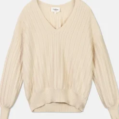 Online Vandbar Troja Med V-Ringning Dam Loungewear