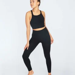 New Yoga Tights High Waist Dam Underdelar