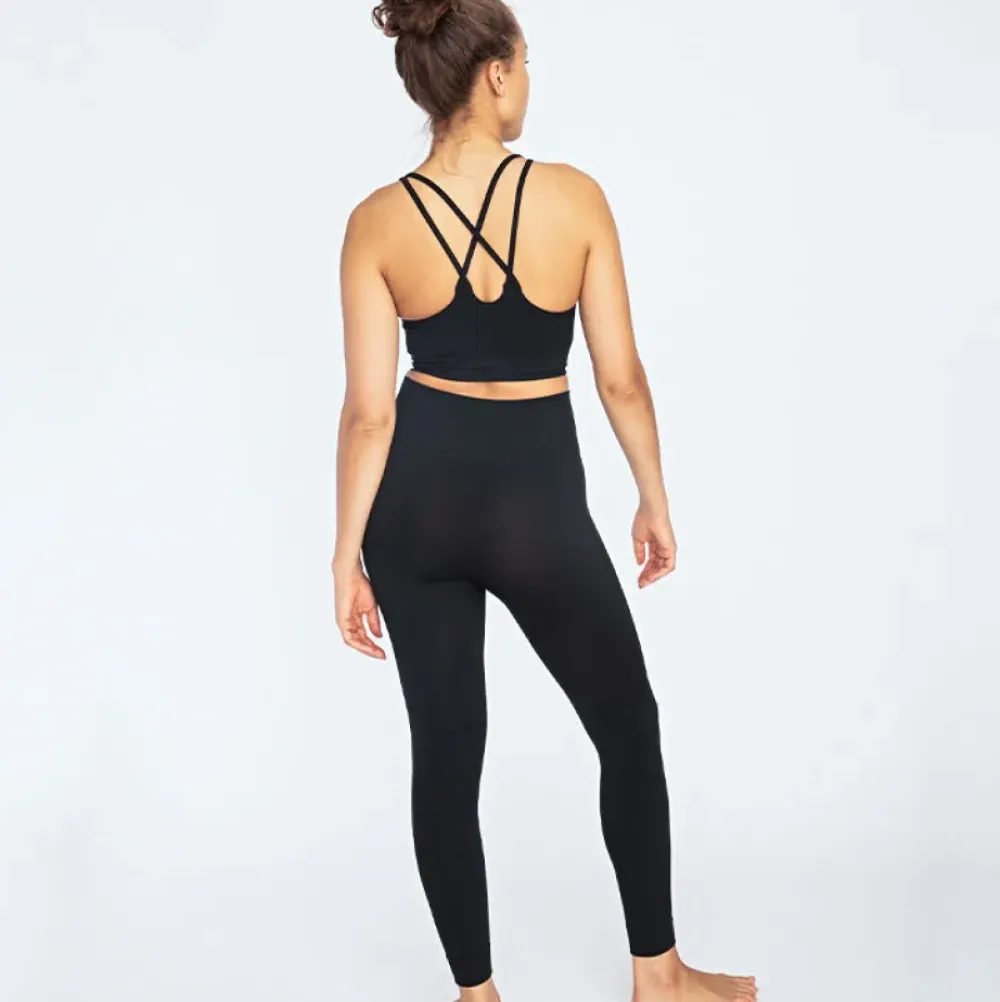 New Yoga Tights High Waist Dam Underdelar